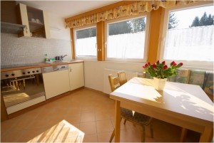 Küche Ferienwohnung "Seeblick"